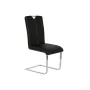 Chaise de Salle à Manger DKD Home Decor Noir Métal Polyuréthane (59 x 45 x 102 cm) de DKD Home Decor, Chaises - Réf : S304185...