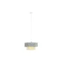 Candeeiro de teto DKD Home Decor Natural Preto Poliéster Branco Verde 40 W 50 W (46 x 46 x 25 cm) de DKD Home Decor, Iluminaç...