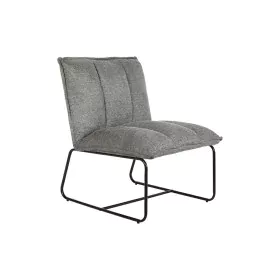 Armchair DKD Home Decor Black Grey Metal 66 x 71 x 77 cm by DKD Home Decor, Chairs - Ref: S3041880, Price: 139,10 €, Discount: %