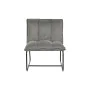 Fauteuil DKD Home Decor Noir Gris Métal 66 x 71 x 77 cm de DKD Home Decor, Chaises - Réf : S3041880, Prix : 154,55 €, Remise : %