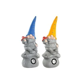 Figurine Décorative DKD Home Decor Gnome Aluminium 20 x 20 x 50 cm Magnésium (2 Unités) de DKD Home Decor, Figurines - Réf : ...