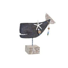 Deko-Figur DKD Home Decor Blau Harz Mango-Holz (37 x 11 x 39 cm) von DKD Home Decor, Ornamente - Ref: S3042139, Preis: 36,80 ...