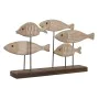 Figura Decorativa DKD Home Decor 51 x 8 x 27 cm Acabamento envelhecido Marrom claro Espirais de DKD Home Decor, Adornos - Ref...