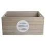 Dekorative Box DKD Home Decor natürlich Holz MDF Spiralen Mediterraner 50 x 40 x 22,5 cm von DKD Home Decor, Boxen & Kästen -...