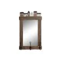 Wall mirror DKD Home Decor Aged finish Crystal Metal Brown (40 x 9 x 68 cm) by DKD Home Decor, Wall-Mounted Mirrors - Ref: S3...