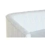 Divano DKD Home Decor Azzurro Bianco Blu cielo Metallo Righe Mediterraneo 130 x 68 x 78 cm di DKD Home Decor, Divani - Rif: S...