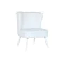 Poltrona DKD Home Decor 73 x 67 x 85 cm Azul Madeira Branco de DKD Home Decor, Cadeiras - Ref: S3042319, Preço: 163,46 €, Des...