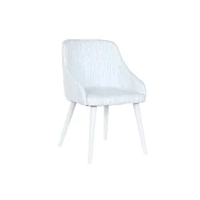 Chaise DKD Home Decor Bleu Blanc 53 x 57 x 79 cm de DKD Home Decor, Chaises - Réf : S3042320, Prix : 133,29 €, Remise : %