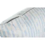 Almofada DKD Home Decor Riscas Azul Branco 45 x 15 x 45 cm Mediterrâneo de DKD Home Decor, Almofadas - Ref: S3042324, Preço: ...