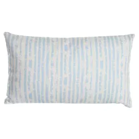 Cuscino DKD Home Decor 50 x 15 x 30 cm Righe Azzurro Bianco Mediterraneo di DKD Home Decor, Cuscini decorativi - Rif: S304232...