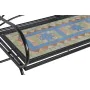 Bench DKD Home Decor Black Multicolour Mosaic 111 x 54 x 88 cm by DKD Home Decor, Benches - Ref: S3042410, Price: 145,03 €, D...