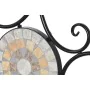 Bench DKD Home Decor Black Multicolour Mosaic 111 x 54 x 88 cm by DKD Home Decor, Benches - Ref: S3042420, Price: 128,79 €, D...