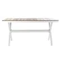 Table de Salle à Manger DKD Home Decor Extérieur Résine Aluminium 200 x 90 x 75 cm de DKD Home Decor, Tables de jardin - Réf ...