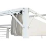 Pergola DKD Home Decor White 296 x 296 x 225 cm Steel by DKD Home Decor, Arbours - Ref: S3042461, Price: 481,20 €, Discount: %