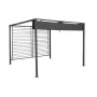 Pergola DKD Home Decor Grigio 300 x 300 x 230 cm Acciaio di DKD Home Decor, Pergolati - Rif: S3042462, Prezzo: 534,67 €, Scon...