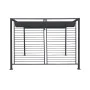 Pérgola DKD Home Decor Gris 300 x 300 x 230 cm Acero de DKD Home Decor, Pérgolas - Ref: S3042462, Precio: 534,67 €, Descuento: %