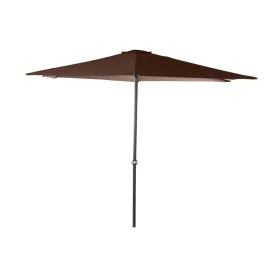 Parasol DKD Home Decor Castanho Aço (270 x 270 x 250 cm) de DKD Home Decor, Sombrinhas - Ref: S3042471, Preço: 44,37 €, Desco...