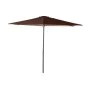 Parasol DKD Home Decor Castanho Aço (270 x 270 x 250 cm) de DKD Home Decor, Sombrinhas - Ref: S3042471, Preço: 38,87 €, Desco...