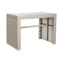 Conjunto de mesa com 6 cadeiras DKD Home Decor 143 x 80 x 100 cm de DKD Home Decor, Conjuntos de mobiliário de jardim - Ref: ...