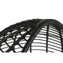 Poltrona da giardino DKD Home Decor 90 x 65 x 151 cm Nero Grigio Metallo rattan sintetico di DKD Home Decor, Poltrone - Rif: ...