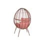 Garden sofa DKD Home Decor 90 x 65 x 151 cm Metal Terracotta synthetic rattan by DKD Home Decor, Armchairs - Ref: S3042494, P...