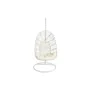 Poltrona de jardim suspensa DKD Home Decor Branco Metal Alumínio Rotim sintético 94 x 100 x 196 cm de DKD Home Decor, Poltron...