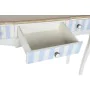 Consola DKD Home Decor Cerámica Blanco Azul cielo (110 x 40 x 79 cm) de DKD Home Decor, Mesas - Ref: S3042521, Precio: 195,09...