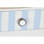 Consola DKD Home Decor Cerámica Blanco Azul cielo (110 x 40 x 79 cm) de DKD Home Decor, Mesas - Ref: S3042521, Precio: 195,09...