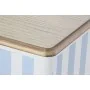 Móvel de TV DKD Home Decor Branco Azul celeste (120 x 48 x 60 cm) de DKD Home Decor, Mesas e suportes para TV - Ref: S3042522...