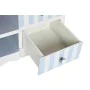 Móvel de TV DKD Home Decor Branco Azul celeste (120 x 48 x 60 cm) de DKD Home Decor, Mesas e suportes para TV - Ref: S3042522...