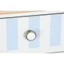 Aparador DKD Home Decor Blanco Azul cielo (140 x 45 x 90 cm) de DKD Home Decor, Armarios y aparadores - Ref: S3042523, Precio...