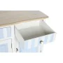 Aparador DKD Home Decor Blanco Azul cielo (140 x 45 x 90 cm) de DKD Home Decor, Armarios y aparadores - Ref: S3042523, Precio...