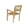 Table set with 4 chairs DKD Home Decor 100 x 100 x 75 cm by DKD Home Decor, Garden Furniture Sets - Ref: S3042533, Price: 876...