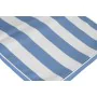 Almofada para Espreguiçadeira DKD Home Decor Cama de Rede Branco Azul celeste 190 x 60 x 5 cm de DKD Home Decor, Espreguiçade...