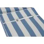 Cushion for lounger DKD Home Decor Hammock White Sky blue 190 x 60 x 5 cm by DKD Home Decor, Sunloungers - Ref: S3042596, Pri...