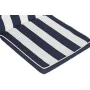 Coussin DKD Home Decor Blanc Blue marine Rayures 42 x 4 x 115 cm de DKD Home Decor, Coussins - Réf : S3042599, Prix : 27,37 €...