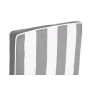 Chair cushion DKD Home Decor Grey White (42 x 4 x 115 cm) by DKD Home Decor, Chairs - Ref: S3042603, Price: 27,37 €, Discount: %