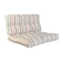 Coussin DKD Home Decor De Sol Multicouleur Aluminium Rayures 120 x 80 x 16 cm de DKD Home Decor, Coussins - Réf : S3042616, P...