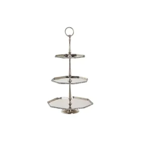 Centro de Mesa DKD Home Decor Plateado Aluminio (28 x 28 x 47 cm) de DKD Home Decor, Adornos - Ref: S3042741, Precio: 59,12 €...