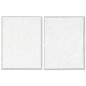 Bild DKD Home Decor 60 x 3,2 x 80 cm abstrakt Mit Relief Urban (2 Stück) von DKD Home Decor, Leinwanddrucke - Ref: S3042862, ...