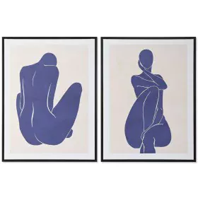 Painting DKD Home Decor Lady 60 x 4 x 80 cm Modern (2 Units) by DKD Home Decor, Prints on Canvas - Ref: S3042924, Price: 92,2...