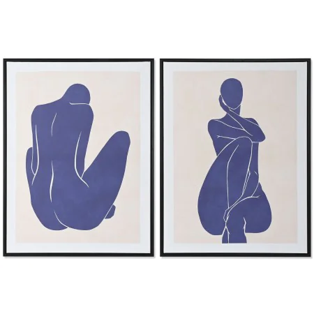 Cadre DKD Home Decor Femme 60 x 4 x 80 cm Moderne (2 Unités) de DKD Home Decor, Impressions sur toile - Réf : S3042924, Prix ...