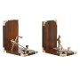 Bookend DKD Home Decor 30 x 10 x 16 cm Anchor Vintage Brass by DKD Home Decor, Bookends - Ref: S3043017, Price: 34,32 €, Disc...