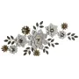 Décoration murale DKD Home Decor 106,7 x 5 x 46,4 cm Gris Doré Blanc Fleurs Shabby Chic de DKD Home Decor, Objets de décorati...