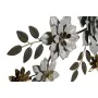 Décoration murale DKD Home Decor 106,7 x 5 x 46,4 cm Gris Doré Blanc Fleurs Shabby Chic de DKD Home Decor, Objets de décorati...