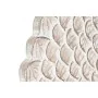 Decorazione da Parete DKD Home Decor Finitura invecchiata Naturale 120 x 3 x 120 cm Bianco Indiano di DKD Home Decor, Sopramm...