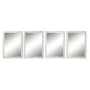 Wall mirror DKD Home Decor 70 x 2 x 97 cm Crystal Ivory polystyrene (4 Units) by DKD Home Decor, Wall-Mounted Mirrors - Ref: ...