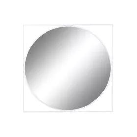 Specchio da parete DKD Home Decor 85,5 x 3 x 85,5 cm Cristallo Bianco Ferro di DKD Home Decor, Specchi da parete - Rif: S3043...