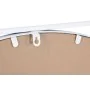 Espelho de parede DKD Home Decor 85,5 x 3 x 85,5 cm Cristal Branco Ferro de DKD Home Decor, Espelhos de parede - Ref: S304313...