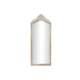 Espejo de pared DKD Home Decor 68 x 3,5 x 175 cm 70 x 3,5 x 180 cm Cristal Natural Blanco Madera de mango Decapé de DKD Home ...